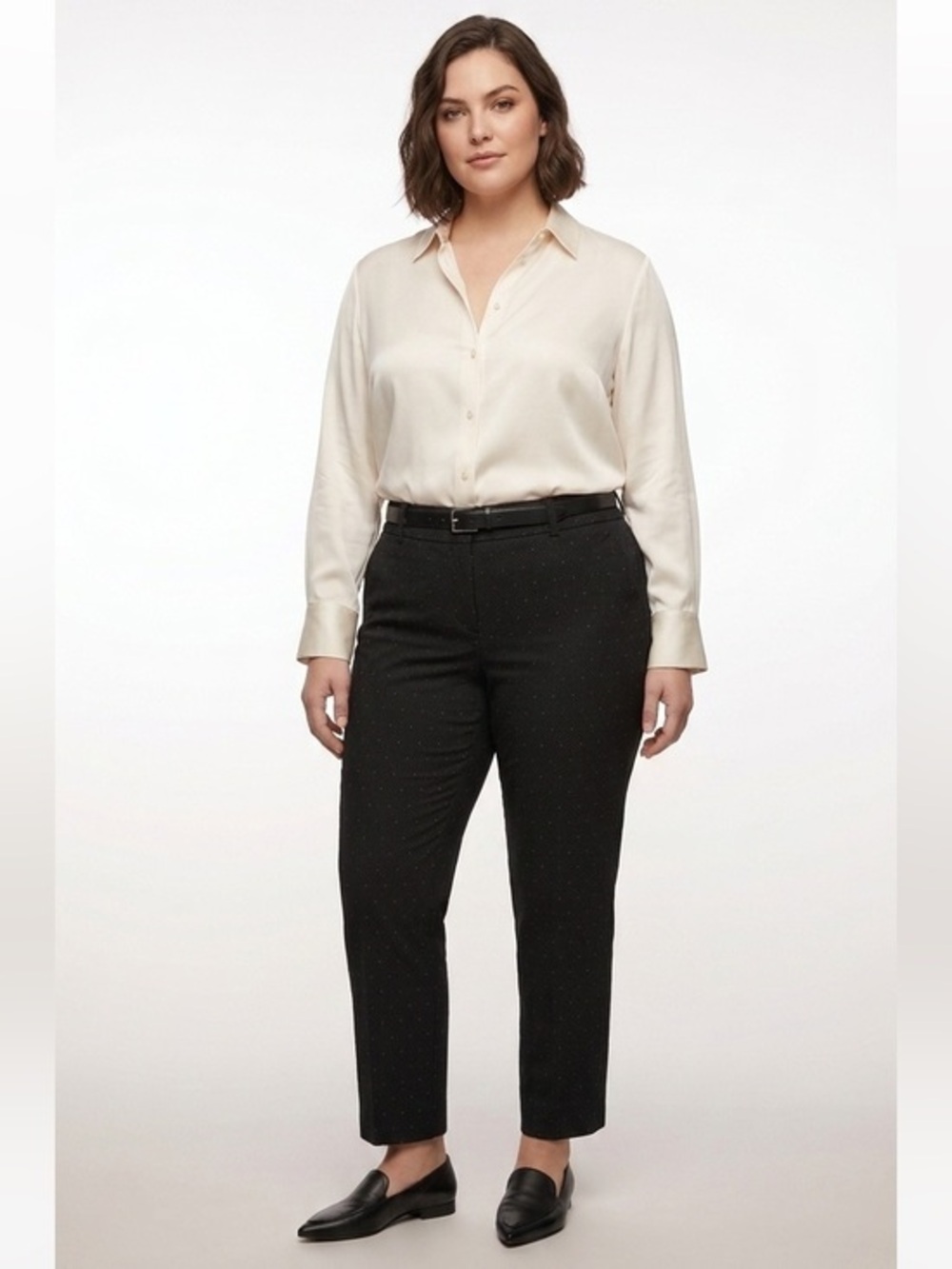 Charter Club | Black Polkadot Pants